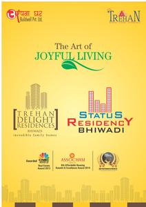 Image of 750 Sq.ft 2 BHK Apartment / Flat for sale in Trehan Status Residency, Tapukara, Bhiwadi for Rs. 1700000