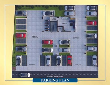 Image of 1310 Sq.ft 3 BHK Apartment / Flat for sale in Bagariya Sadhana Residency IV, Sirsi, Jaipur for Rs. 5895000