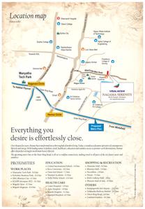 Image of 1325 Sq.ft 2.5 BHK Apartment / Flat for sale in Visalakshi Nagama Serenity, Bileshivale, Bengaluru for Rs. 12776125