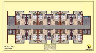 Image of 785 Sq.ft 1 BHK Apartment / Flat for sale in Laadli Height, Sunrakh Bangar, Vrindavan for Rs. 5887500