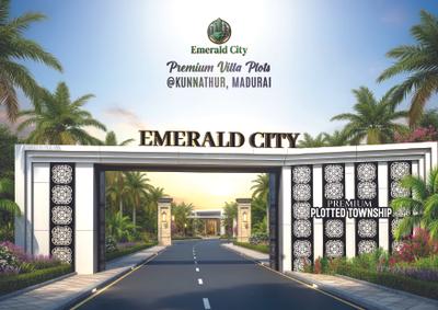 Image of 1040 Sq.ft Residential Plot / Land for sale in VIP Emerald, T.Kunnathur, Madurai for Rs. 988000