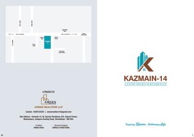 Image of 2358 Sq.ft 3 BHK Apartment / Flat for sale in Ameen Kazmain 14, Juhapura, Ahmedabad for Rs. 18500000