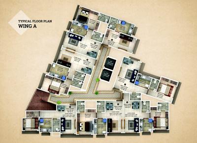 Image of 447 Sq.ft 1 BHK Apartment / Flat for sale in Urban Icon, Kurla West, Mumbai for Rs. 12000000