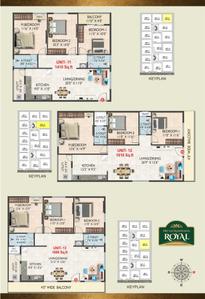 Image of 1399 Sq.ft 3 BHK Apartment / Flat for sale in Sri Sai Nandana Royal, Electronic City, Bengaluru for Rs. 7800000