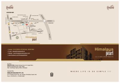 Image of 1161 Sq.ft 2 BHK Apartment / Flat for sale in Himalaya Pearl, Motera, Ahmedabad for Rs. 5200000