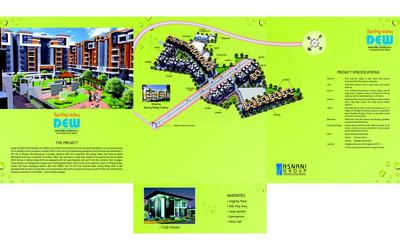 Image of 1950 Sq.ft 3 BHK Apartment / Flat for sale in ABDL Spring Valley Dew, Bagmugaliya, Bhopal for Rs. 4300000