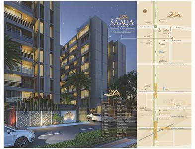 Image of 1322 Sq.ft 2 BHK Apartment / Flat for sale in Platinum Saaga, Vaishno Devi Circle, Ahmedabad for Rs. 7200000