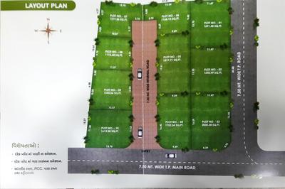 Image of 1000 Sq.ft 2 BHK Apartment / Flat for sale in Krishna Residency, Gotri, Vadodara for Rs. 2500000