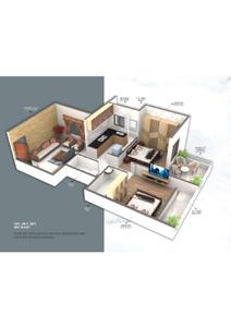 Image of 1000 Sq.ft 2 BHK Apartment / Flat for sale in Lava 7 Estate, Lava, Nagpur for Rs. 4000000
