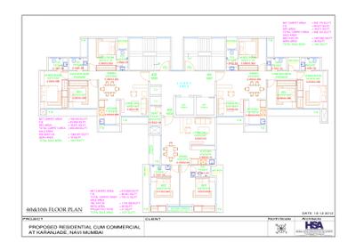 Image of 1287 Sq.ft 2 BHK Apartment / Flat for sale in New Homes Aum Shree, Karanjade, Navi Mumbai for Rs. 10000000
