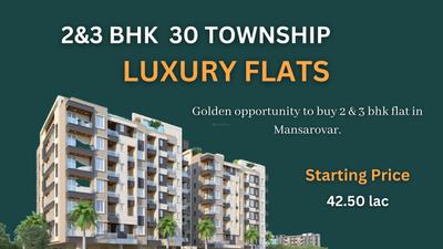 Image of 1350 Sq.ft 3 BHK Apartment / Flat for sale in BSG Prime, Narayan Vihar, Jaipur for Rs. 7975000