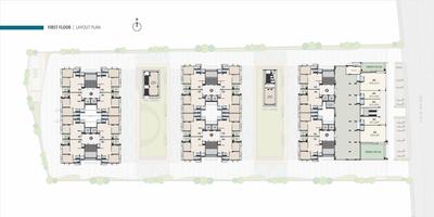 Image of 1125 Sq.ft 2 BHK Apartment / Flat for sale in Associated Vandanam, Gota, Ahmedabad for Rs. 6500000