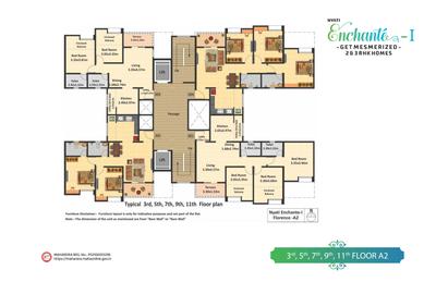 Image of 350 Sq.ft 1 RK Studio for sale in Nyati Enchante III, Wadgaon Sheri, Pune for Rs. 5000000