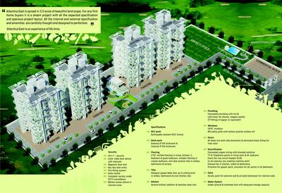Image of 900 Sq.ft 2 BHK Apartment / Flat for sale in Gauree Atlantica East, Keshav Nagar, Pune for Rs. 5600000