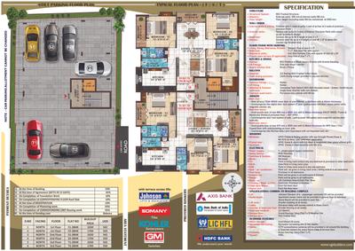 Image of 1550 Sq.ft 3 BHK Apartment / Flat for sale in VGK Sai Dharmik, Tambaram, Chennai for Rs. 15000000