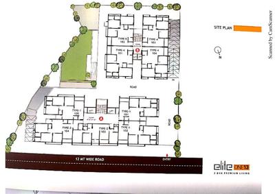 Image of 1836 Sq.ft 3 BHK Apartment / Flat for sale in Maruti Elite One 13, Gota, Ahmedabad for Rs. 10000000