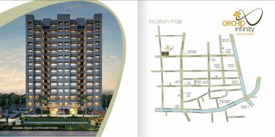 Image of 781 Sq.ft 1 BHK Apartment / Flat for sale in Orchid Infinity, Palanpur, Surat for Rs. 2875000