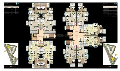 Image of 1209 Sq.ft 2 BHK Apartment / Flat for sale in Sumadhura Shikharam, K R Puram, Bengaluru for Rs. 12300000