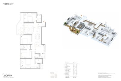 Image of 2300 Sq.ft 4 BHK Apartment / Flat for sale in PWC Tigers Nest Phase I, Bhugaon, Pune for Rs. 17000000