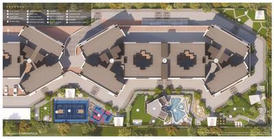 Image of 1350 Sq.ft 3 BHK Apartment / Flat for sale in Krishna Amorapolis A Wing, Dhanori, Pune for Rs. 8900000