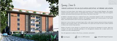 Image of 1335 Sq.ft 2 BHK Apartment / Flat for sale in Jai Fortune Square, K R Puram, Bengaluru for Rs. 12500000