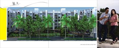 Image of 768 Sq.ft 2 BHK Apartment / Flat for sale in Swagat Flamingo, Sargasan, Gandhinagar for Rs. 5700000