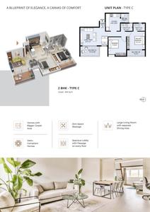 Image of 1026 Sq.ft 2 BHK Apartment / Flat for sale in Landmark Bhukum 45, Bhukum, Pune for Rs. 6500000