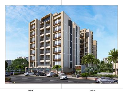 Image of 1260 Sq.ft 2 BHK Apartment / Flat for sale in Yash Divya Exotica, Gota, Ahmedabad for Rs. 6800000