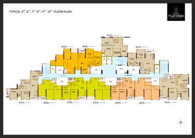 Image of 968 Sq.ft 2 BHK Apartment / Flat for sale in Dalecon Elite Platinum, Lohegaon, Pune for Rs. 6235000