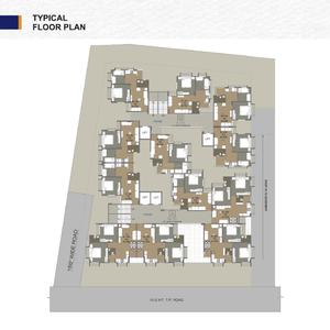 Image of 730 Sq.ft 2 BHK Apartment / Flat for sale in Ripam Residency, New Ranip, Ahmedabad for Rs. 3500000