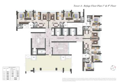 Image of 800 Sq.ft 2 BHK Apartment / Flat for sale in Sheth Irene Wing B Phase 1, Malad West, Mumbai for Rs. 21000000