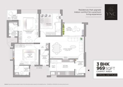 Image of 918 Sq.ft 2 BHK Apartment / Flat for sale in VJ Yashwin Encore, Wakad, Pune for Rs. 8600000
