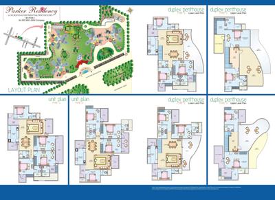 Image of 2100 Sq.ft 4 BHK Apartment / Flat for sale in Parker Residency, Sector 61, Sonipat for Rs. 14500000