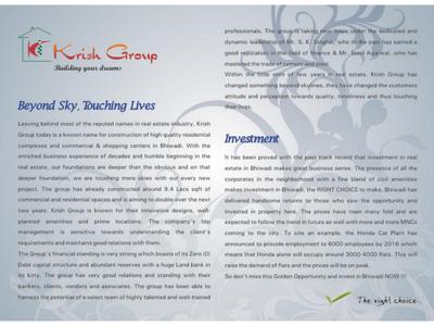 Krish City Phase 2 Brochure 2