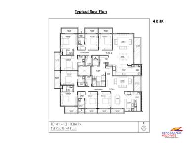 Image of 2560 Sq.ft 4 BHK Apartment / Flat for sale in Renaissance Srichakra, Malleswaram, Bengaluru for Rs. 63000000