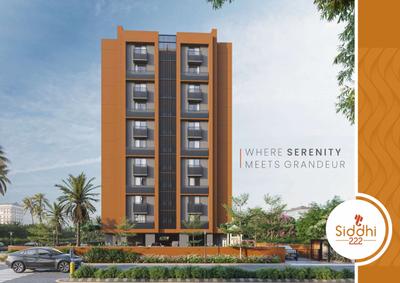 Image of 1170 Sq.ft 2 BHK Apartment / Flat for sale in Siddhi 222, Bopal, Ahmedabad for Rs. 5800000