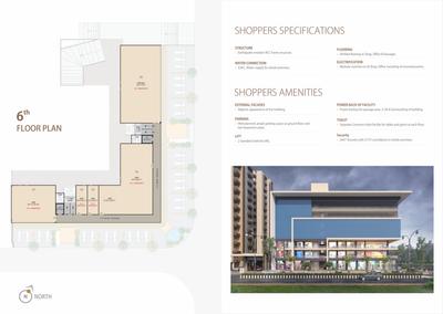 Image of 1300 Sq.ft 2 BHK Apartment / Flat for sale in Shivansh Sai Milaap Residency, Palanpur, Surat for Rs. 5300000