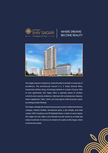 Image of 900 Sq.ft 2 BHK Apartment / Flat for sale in Gurukrupa Shiv Sagar, Borivali West, Mumbai for Rs. 23900000
