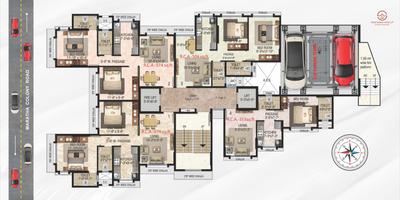 Image of 620 Sq.ft 1.5 BHK Apartment / Flat for sale in Shree Jyotsna Heritage Redevelopment Of The Dahisar R K Nayak Niwasi CHS LTD, Tokare, Virar for Rs. 13200000