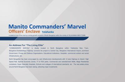 Image of 1385 Sq.ft 2 BHK Apartment / Flat for sale in Manito Commanders Marvel, Anantapura, Bengaluru for Rs. 8000000