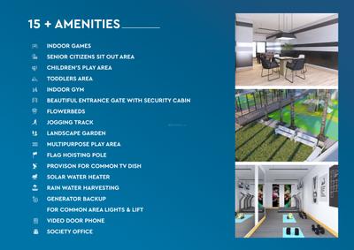 Image of 1200 Sq.ft 2.5 BHK Apartment / Flat for sale in Shelter Marvel, Kiwale, Pune for Rs. 7500000