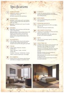 Image of 1325 Sq.ft 2.5 BHK Apartment / Flat for sale in Visalakshi Nagama Serenity, Bileshivale, Bengaluru for Rs. 12776125