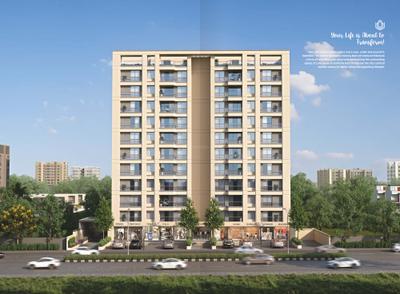 Image of 1485 Sq.ft 3 BHK Apartment / Flat for sale in Shree Ram Swastika Heights, Bhayli, Vadodara for Rs. 7500000