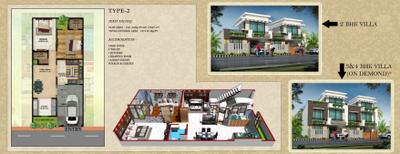 Image of 1050 Sq.ft 2 BHK Apartment / Flat for sale in Rishi Krishna Residency, Arjunganj, Lucknow for Rs. 4900000