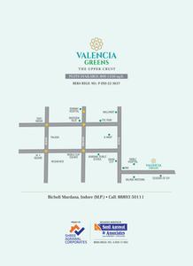 Image of 800 Sq.ft Residential Plot / Land for sale in Valencia Greens, Bhicholi Mardana, Indore for Rs. 5440000