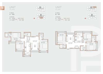 Image of 1500 Sq.ft 3 BHK Apartment / Flat for sale in Praharsh Platinium, Shela, Ahmedabad for Rs. 7900000