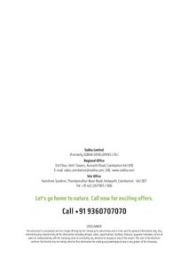 Image of 2292 Sq.ft 3 BHK Villa for sale in Sobha Verdure, Veerakeralam, Coimbatore for Rs. 19900000