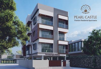Image of 815 Sq.ft 2 BHK Apartment / Flat for sale in Pearl Castle, Thoraipakkam, Chennai for Rs. 8200000