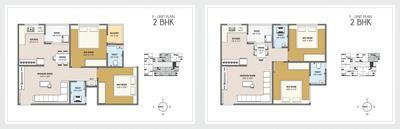 Image of 574 Sq.ft 2 BHK Apartment / Flat for sale in Nirman Kesar Exotica, Hanspura, Ahmedabad for Rs. 5951000
