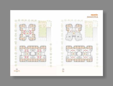 Image of 1629 Sq.ft 3 BHK Apartment / Flat for sale in Sahajanand Sayona, Sargasan, Gandhinagar for Rs. 7000000